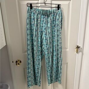 Denim&Co Multicolor Patterned Capris